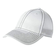 New Era Headwear S/M / White/Black New Era - 39THIRTY Stretch Mesh Contrast Stitch Cap