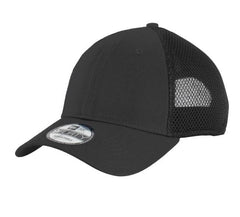 New Era Headwear Snapback / Black/Black New Era - 9FORTY Snapback Contrast Front Mesh Cap