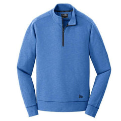 New Era Layering XS / Royal Heather New Era - Tri-Blend Fleece 1/4-Zip Pullover