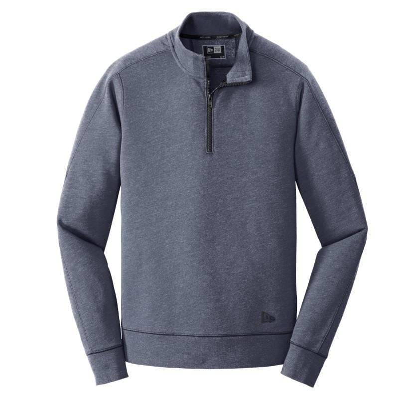 New Era Layering XS / True Navy Heather New Era - Tri-Blend Fleece 1/4-Zip Pullover