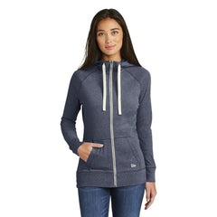 New Era Sweatshirts New Era - Women's Sueded Cotton Full-Zip Hoodie