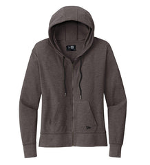 New Era Sweatshirts XS / Black Heather New Era - Women's Thermal Full-Zip Hoodie