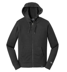 New Era Sweatshirts XS / Black New Era - Men's French Terry Full-Zip Hoodie