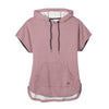 New Era Sweatshirts XS / Dusty Mauve Heather New Era - Women's Performance Terry Short Sleeve Hoodie