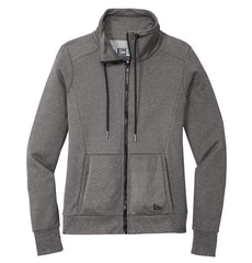 New Era Sweatshirts XS / Graphite Heather New Era - Women's Performance Terry Full-Zip Cowl