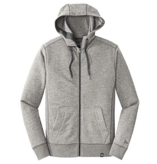 New Era Sweatshirts XS / Light Graphite Twist New Era - Men's French Terry Full-Zip Hoodie