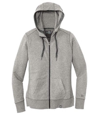 New Era Sweatshirts XS / Light Graphite Twist New Era - Women's French Terry Full-Zip Hoodie