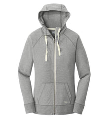 New Era Sweatshirts XS / Shadow Grey Heather New Era - Women's Sueded Cotton Full-Zip Hoodie