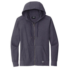 New Era Sweatshirts XS / True Navy Heather New Era - Men's Thermal Full-Zip Hoodie