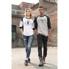 New Era T-shirts New Era - Women's Heritage Blend 3/4-Sleeve Baseball Raglan Tee