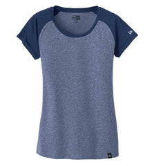 New Era T-shirts XS / Dark Royal/Dark Royal Twist New Era - Women's Heritage Blend Varsity Tee