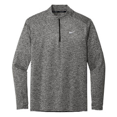 Nike Layering S / Black Heather Nike - Men's Dri-FIT Element 1/2-Zip Top