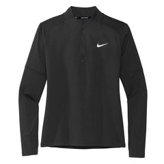 Nike Layering S / Black Nike - Women's Dri-FIT Element 1/2-Zip Top