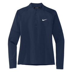 Nike Layering S / Navy Nike - Women's Dri-FIT Element 1/2-Zip Top