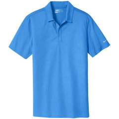 Nike Polos XS / BRISK BLUE Nike Golf Men's Dri-FIT Embossed Tri-Blade Polo