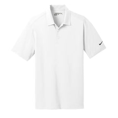 Nike Polos XS / White Nike - Men's Dri-FIT Vertical Mesh Polo