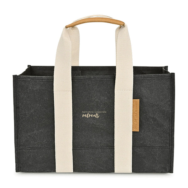 Out of the Woods Bags One Size / Ebony Out of the Woods - Small Boxy Tote