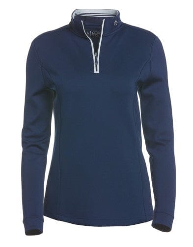 Penguin Layering S / Black Iris Penguin - Women's Clubhouse Mock Pullover