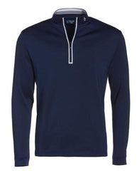 Penguin Layering S / Caviar Penguin - Men's Clubhouse Mock Pullover