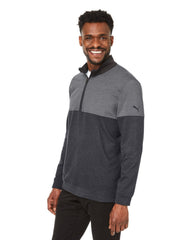 Puma Golf Layering Puma - Men's Cloudspun Warm Up Quarter-Zip