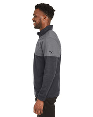 Puma Golf Layering Puma - Men's Cloudspun Warm Up Quarter-Zip