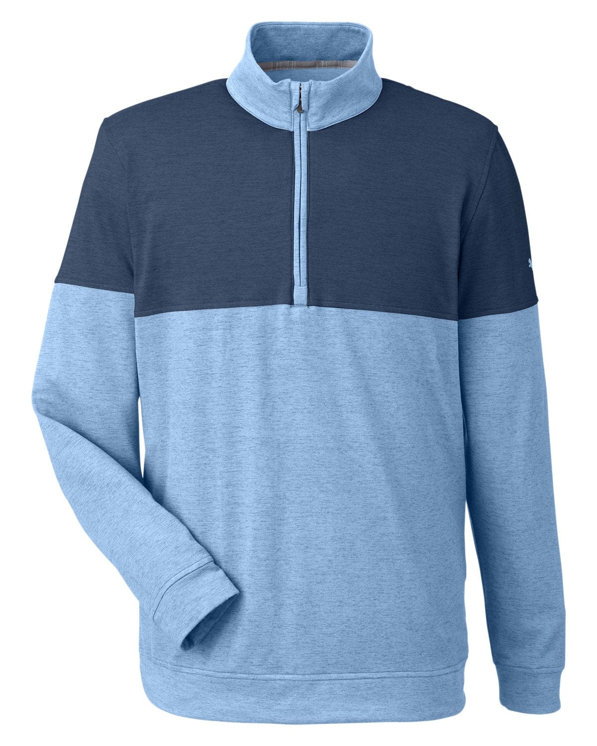 Puma Golf Layering S / Blue Bell/Dark Denim Puma - Men's Cloudspun Warm Up Quarter-Zip