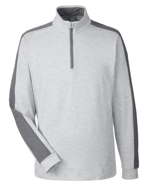 Puma Golf Layering S / High Rise Heather/Quiet Shade Puma - Men's Cloudspun Quarter-Zip