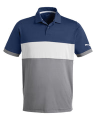 Puma Golf Polos S / Navy Blazer/Quiet Shade Puma - Men's Cloudspun Highway Polo