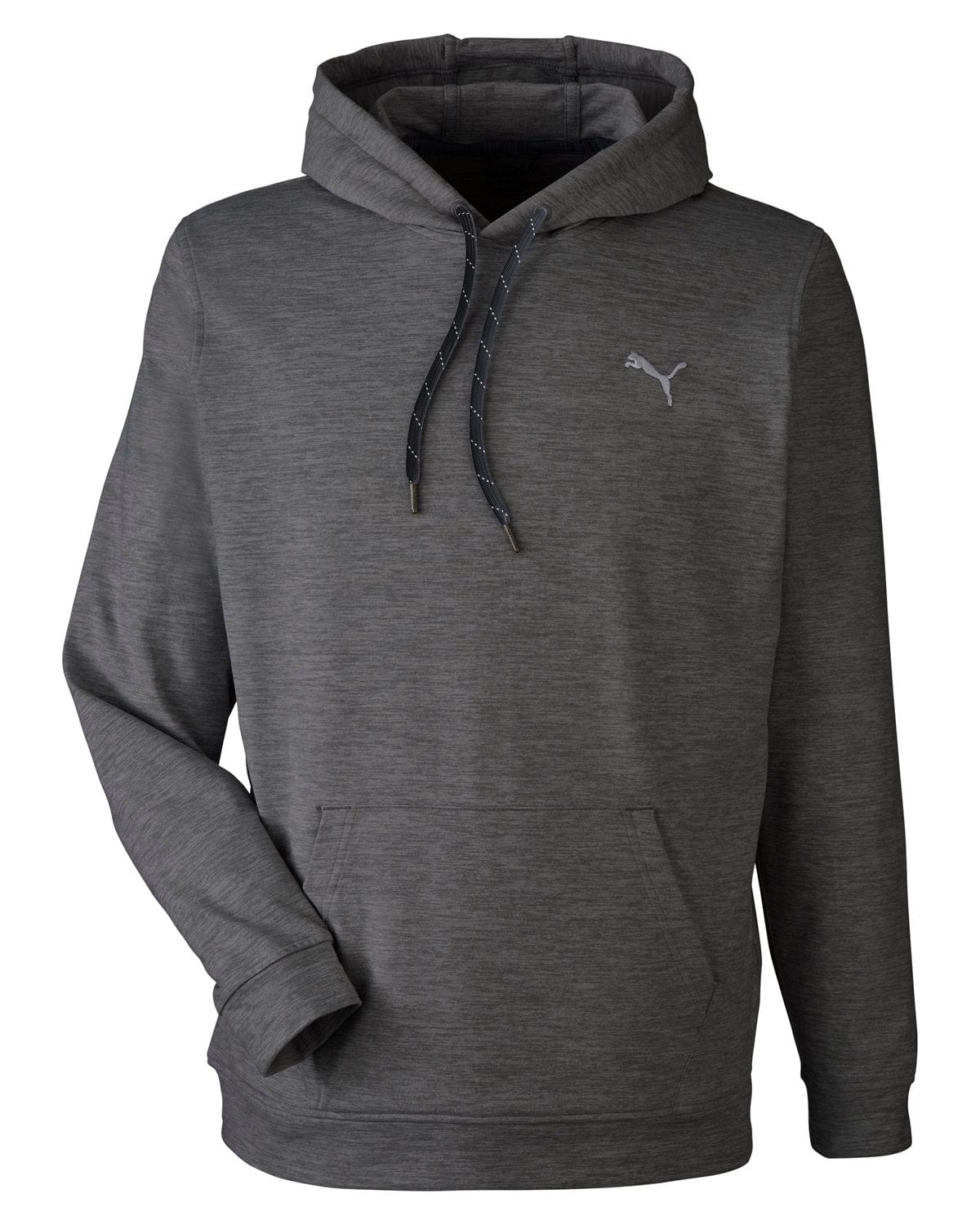 Puma Golf Sweatshirts S / Puma Black Heather Puma - Men's Cloudspun Progress Hooded Sweatshirt