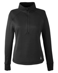 Spyder Layering S / Black Spyder - Women's Freestyle Half-Zip Pullover