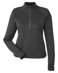 Spyder Layering XS / Black Jaspe Spyder - Women's Mission Half-Zip