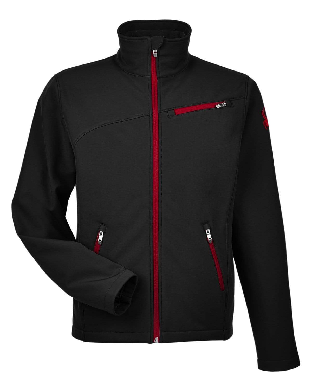 Spyder Outerwear S / Black Spyder - Men's Transport Soft Shell Jacket