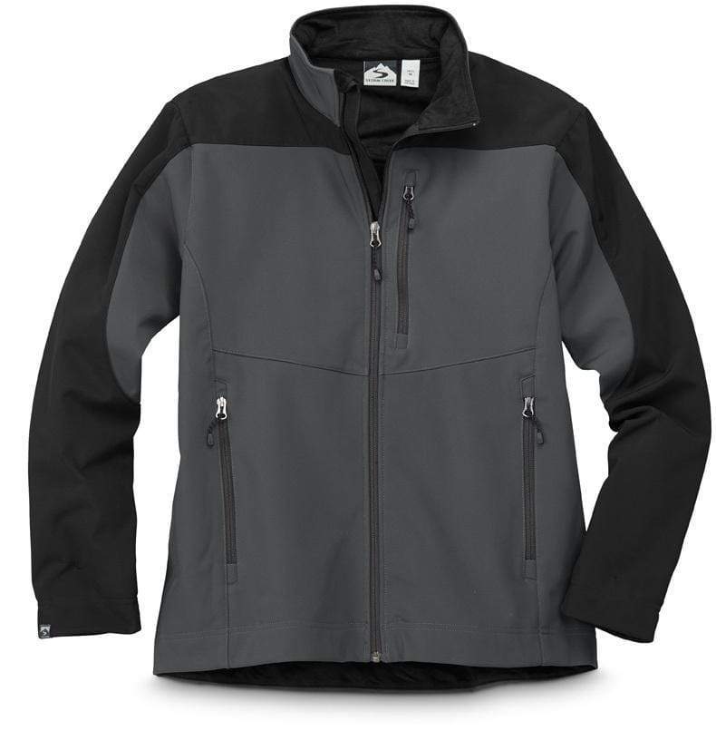 Storm Creek Outerwear S / TAR/BLACK Storm Creek - Sean – Men’s Velvet Lined Softshell Jacket