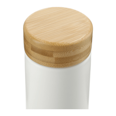 Threadfellows Accessories Arlo Ceramic Tumbler w/ Bamboo Lid 11oz