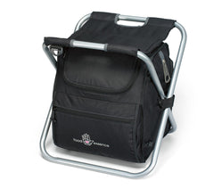 Threadfellows Accessories One Size / Black Deluxe Spectator Cooler Chair (250lb Capacity)