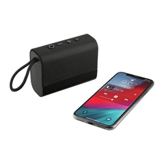 Threadfellows Accessories One Size / Black Fabric Banner Waterproof Bluetooth Speaker