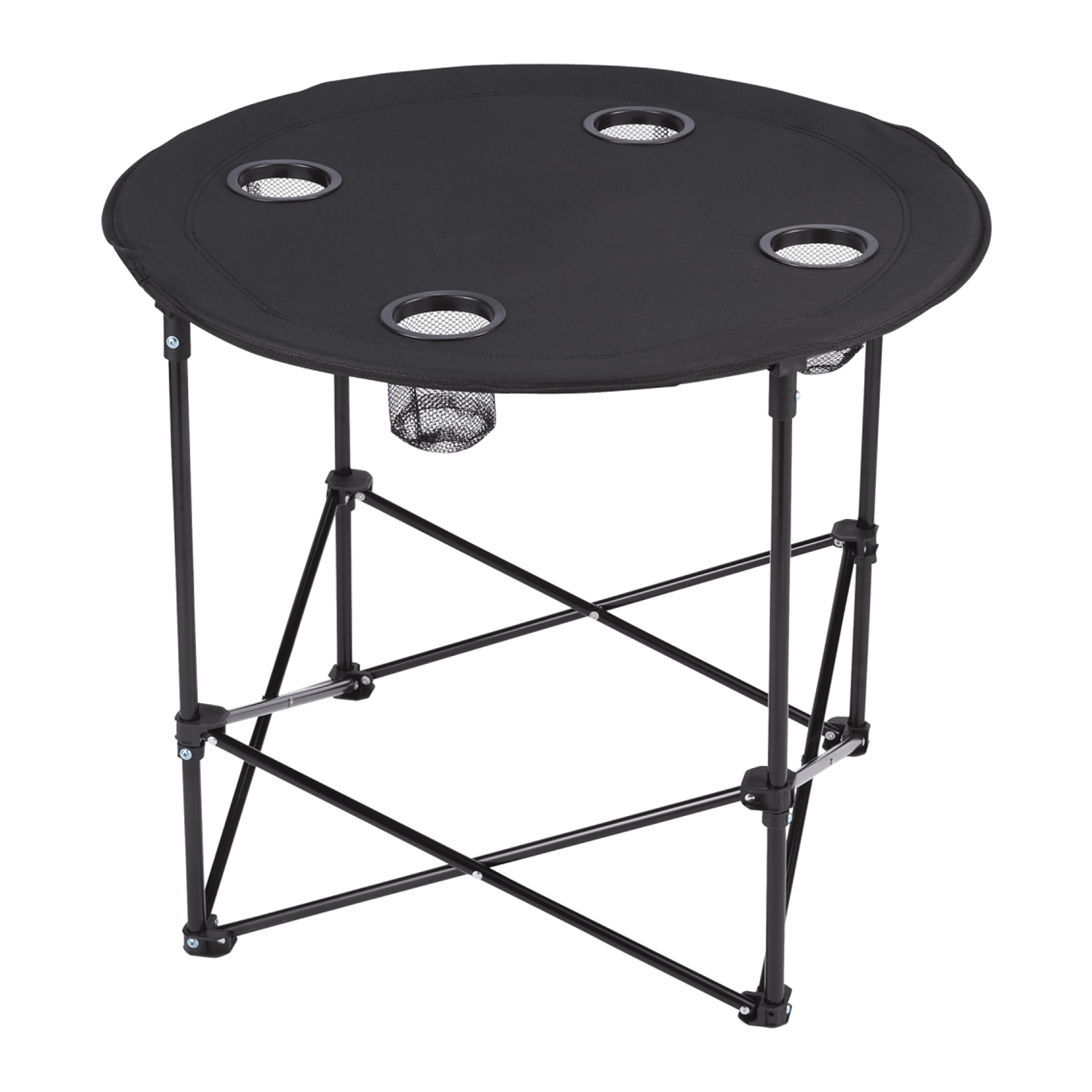 Threadfellows Accessories One Size / Black Game Day Folding Table (4 Person)