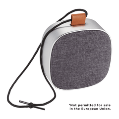 Threadfellows Accessories One Size / Grey Tahoe Metal & Fabric Waterproof Bluetooth Speaker