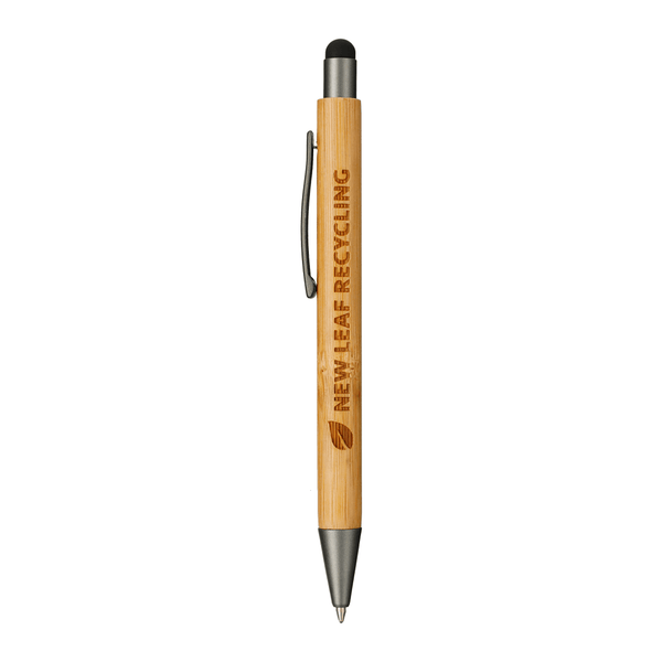 Threadfellows Accessories One Size / Natural Bamboo Quick-Dry Gel Ballpoint Stylus