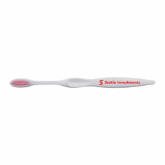 Threadfellows Accessories One Size / Pink Concept Curve White Toothbrush