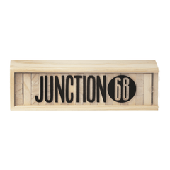 Threadfellows Accessories One Size / Wood Tumbling Tower Wood Block Stacking Game