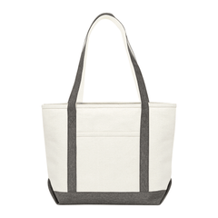 Threadfellows Bags One Size / Graphite Baltic 18 oz. Cotton Canvas Premium Boat Tote