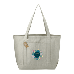 Threadfellows Bags One Size / Grey Repose 10oz Recycled Cotton Boat Tote