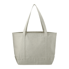 Threadfellows Bags One Size / Grey Repose 10oz Recycled Cotton Boat Tote