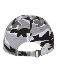 Threadfellows Headwear Bio-Washed Classic Dad's Cap Camo