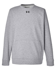 Under Armour Sweatshirts S / Grey Heather Under Armour - Men's Hustle Fleece Crewneck Sweatshirt