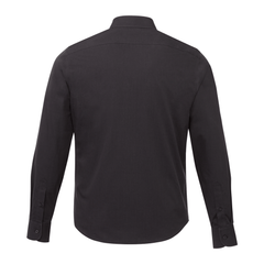 UNTUCKit Woven Shirts UNTUCKit - Men's Black Stone Wrinkle-Free Long Sleeve Shirt