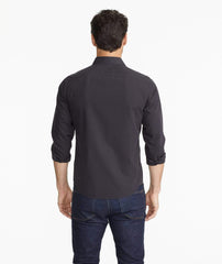 UNTUCKit Woven Shirts UNTUCKit - Men's Black Stone Wrinkle-Free Long Sleeve Shirt