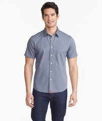 UNTUCKit Woven Shirts UNTUCKit - Men's Petrus Wrinkle-Free Short Sleeve Shirt