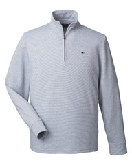 Vineyard Vines Layering S / Grey Heather Vineyard Vines - Men's Saltwater Quarter-Zip Pullover